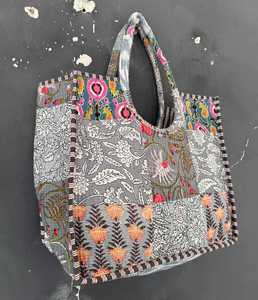 Sac fourre-tout en coton matelassé écologique, durable, pour les courses quotidiennes, les voyages, sac à main pour femmes - Product Image 5