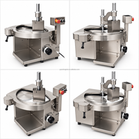 Machine à trancher la viande automatique professionnelle pour bœuf frais, mouton, porc, agneau, épaisseur réglable de 0 à 15 mm, robuste
