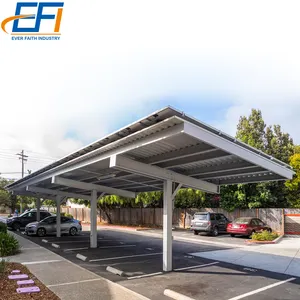 제조 알루미늄 방수 태양 주차장 자동차 주차 간이 마운트 태양 광 시스템 구조