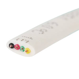 Venta al por mayor <span class=keywords><strong>cable</strong></span> de teléfono plano interior <span class=keywords><strong>cable</strong></span> trenzado 100 <span class=keywords><strong>metros</strong></span> crema 4 cables 26awg cobre - Product Image 3