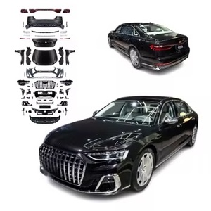 ชุดแต่ง Horch Bodykit สำหรับ <span class=keywords><strong>Audi</strong></span> A8 D4 ปี 2011-2017 รุ่นปรับโฉม (Facelift) ให้เป็นรุ่น A8 D5PA ปี 2023 พร้อมไฟหน้า LED คุณภาพสูง อะไหล่รถยนต์รุ่นใหม่ล่าสุดปี 2025 - Product Image 1