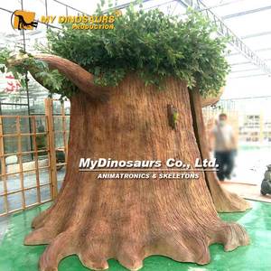 MY Dino – décoration extérieure artificielle, grand arbre en fibre de verre, <span class=keywords><strong>maison</strong></span> de tronc - Product Image 2