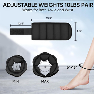 Cinturini Ponderati Modulari Personalizzabili per Caviglie e Polsi, Regolabili, per Uomo e Donna, Vendita all'Ingrosso - Product Image 4