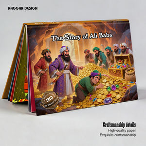 Libros de <span class=keywords><strong>Cuentos</strong></span> Educativos Personalizados <span class=keywords><strong>para</strong></span> Niños, Libros de Cartón con Diseño 3D, Libros de <span class=keywords><strong>Cuentos</strong></span> <span class=keywords><strong>para</strong></span> Dormir, Juguetes Impresos e Interesantes - Product Image 1