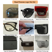 Lunettes de soleil Boyarn Color Buffalo Horn Small Square Pearl, lunettes de soleil rétro tendance avec strass et diamants, sans monture, pour femmes