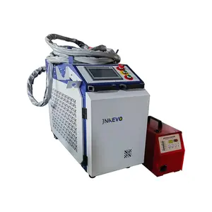 JNKEVO mesin las Laser serat genggam, mesin las Laser serat genggam 1000W 2000W, tabung logam aluminium CS SS multifungsi