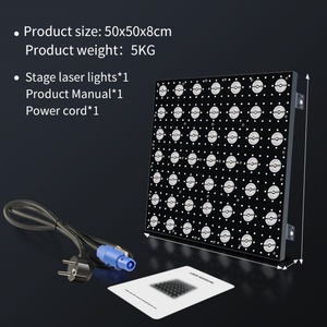 Productos de Nueva Tecnología, 49 Piezas, Luz Cegadora de Escenario de 10w, Panel de Luz LED RGB DMX Matrix COB - Product Image 4