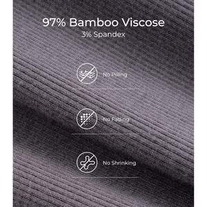 Conjunto de Pijama de Viscosa de Bambú para Mujer al por Mayor, Manga Corta, Cuello en V, Ropa de Dormir, Ropa de Estar por Casa, Tejido Suave, Conjunto de 2 Piezas - Product Image 5