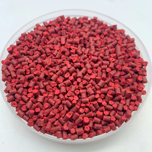 55106 ABS高光沢表面ダークレッドマスターバッチABSプラスチックカラーMasterbatchABSキャリア高品質レッドマスターバッチ - Product Image 2