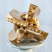 Foret PDC API 12 1/4" IADC1904 à corps en acier avec lames PDC de qualité supérieure et haute efficacité pour le forage de puits