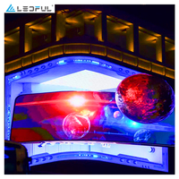 Écran LED Vidéo Mural Extérieur Publicitaire Étanche IP65 Haute Luminosité d'Usine P4 P5 P6 P8 P10mm 3D VR