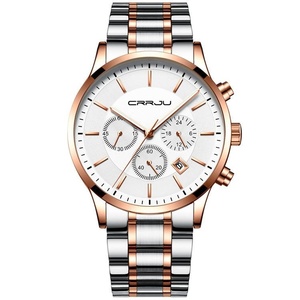 Reloj Cronógrafo de Lujo para Hombre OEM ODM, Pantalla de 24 Horas, Luminoso HD, Resistente al Agua, Reloj de Cuarzo para Negocios, 3 Subesferas, 6 Agujas - Product Image 1