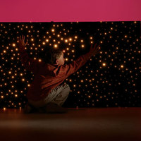 Tapis mural en fibre optique apaisant à LED, tapis sensoriel, éclairage en fibre optique, tapis étoiles