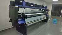 Imprimante hybride grand format UV industrielle haute vitesse 3,2 m avec tête d'impression I3200 Ricoh Gen5 Gen6