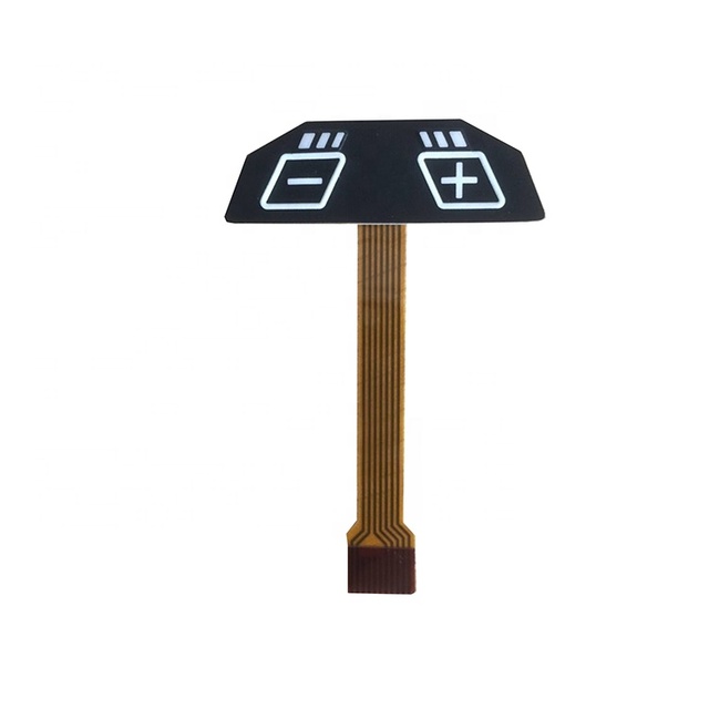 OEM Capacitive Touch Membrane Switch LED Illuminated Numeric membrane Keypads For Control Panel