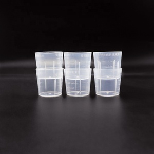 10ml 15ml tốt nghiệp nhựa đo cup y học phòng thí nghiệm công cụ PP nhựa <span class=keywords><strong>20ml</strong></span> lỏng quy mô đo lường cup - Product Image 2