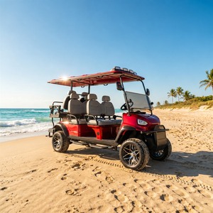 Voitures de golf électriques de <span class=keywords><strong>luxe</strong></span> Skywork pour hôtels et services hôteliers, 6 places avec moteur AC 72V - Product Image 5