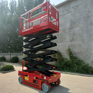 Plataforma de Trabajo Aérea de 12m 14m, Elevador de Tijera Eléctrico, Elevador de Tijera de 19 pies en Venta - Product Image 5