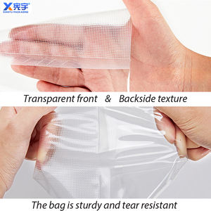 ม้วนถุงสุญญากาศแบบนูนลาย  ไนลอน PE หนาพิเศษ ป้องกันกลิ่น  สำหรับบรรจุภัณฑ์อาหารเกรดอาหาร  สำหรับบรรจุไก่ทอดแช่แข็ง <span class=keywords><strong>พิซซ่า</strong></span> - Product Image 4