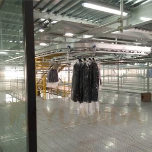 Yeni hızlı asmak ekran iletmek makine sistemi hattı çanak sebze muz meyve paketi karton çatı tavan havai zincirli konveyör - Product Image 6