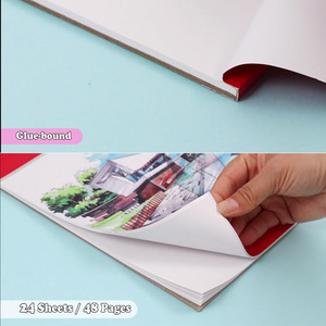 Foska đánh dấu giấy Pad 24 tờ A3 A4 sơn màu giấy hai mặt Chống chảy máu 67lb/100gsm vẽ giấy cho phác thảo - Product Image 3