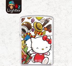 Dầu hỏa kim loại bánh xe nhẹ hơn loạt chú hề mờ cảm thấy bộ sưu tập tưởng niệm quà tặng của nam giới - Product Image 4