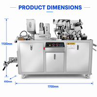 Machine d'emballage sous blister automatique DTOP DPP 80, machine de formage et d'emballage sous blister automatique pour comprimés et capsules, fabricant chinois