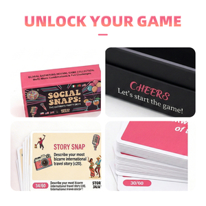 Scatola Impermeabile con Bordi Dorati e Laminazione Opaca, Personalizzabile UE, per Giochi di <span class=keywords><strong>Trivia</strong></span>, Ottima Protezione, per Serate di Gioco per Adulti e Famiglia - Product Image 3