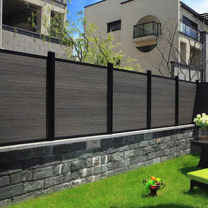 Kompozit çit panelleri PVC ahşap bahçe Yard çit gizlilik açık Wpc ahşap plastik - Product Image 4