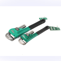 Clé à pipe multi-tailles 250 mm-1200 mm, robuste, type européen américain, chaîne, poignée en PVC, pince à pipe, clé à pipe pour plombier