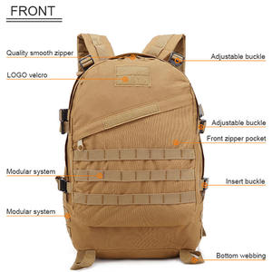 Custom Sport Bags Molle Rucksack <b>Men</b> Outdoor Hiking Tactical Range Gym <b>Backpack</b> - Product Image 2