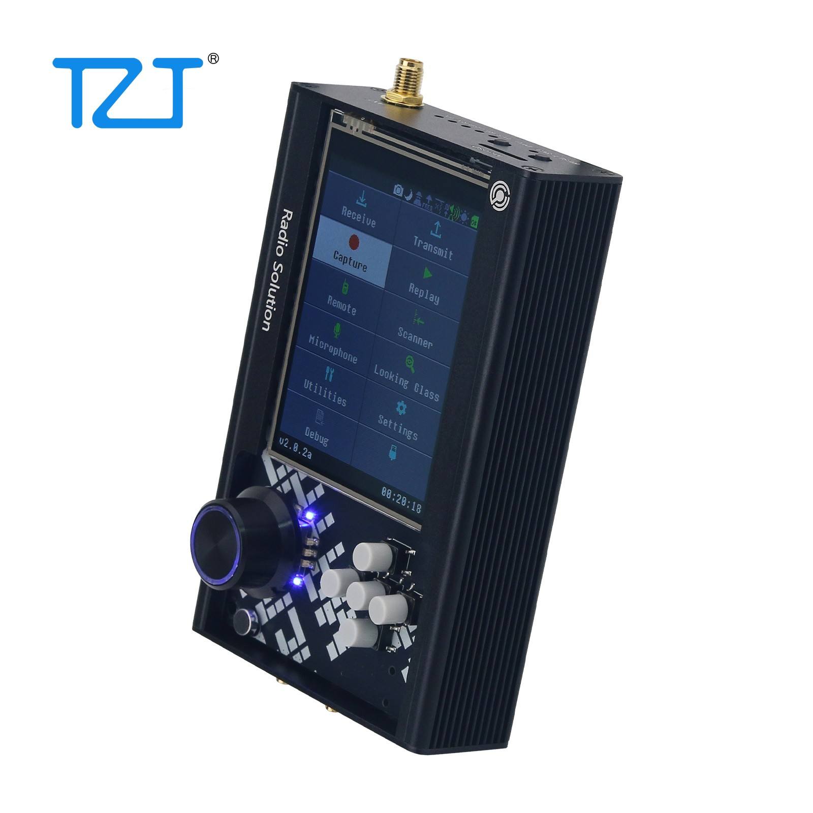 Hackrf One R10 1mhz-6ghz Sdr Kit With 5 Antennas & Usb Cable, Oem