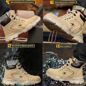 Zapatos de seguridad antiperforación cálidos, calzado de trabajo personalizado, nuevo, para Otoño e Invierno - Product Image 5