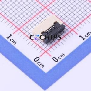 FPC-0.5FX-6PWBH20 FFC/FPC Connector SMD,P=0.5mm Connector Flip Cover Type Bottom Contact 6P 0.5mm - Product Image 1