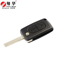 Keyyou-coque de clé de voiture intelligente, pour citroën Picasso, C2 C5 C3 C4 C6 C8