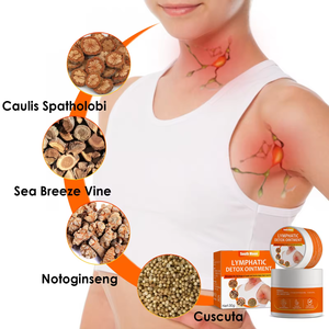 Crema para el cuidado del dolor y la hinchazón linfática OEM Clear The Neck Behind The Ear Crema de masaje para reparar los ganglios linfáticos - Product Image 5