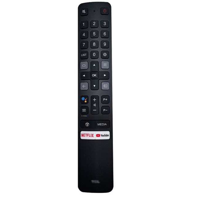 Smart TV Remote Control for TCL UHD 4K Smart TVs From SEMP TC.L with goo/gle Assistant YOU/TUBE NEX/TFIT MEDIA TURN