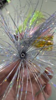 OEM 13cm/5.12" Sea Witch Lead Head Mylar Flash Teaser Tail Trolling Lure DIY Tuna Snapper Saltwater Ballyhoo Bass Squid Jigs