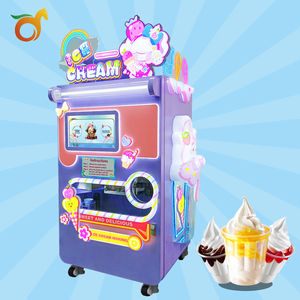 2025 New Ice Cream <strong>Vending</strong> <strong>Machines</strong> Commercial Automation Snow Ice Cream Maker <strong>Machine</strong> - Product Image 1