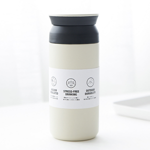 2025 Neuheiten 350ml/500ml Doppelwandige Edelstahl-Thermoskanne Prägnante Vakuum flasche mit Deckel - Product Image 4
