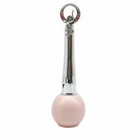 Flacon de vernis à ongles vide en verre de luxe de 8 ml avec logo imprimé personnalisé, protection UV et couvercle à pinceau