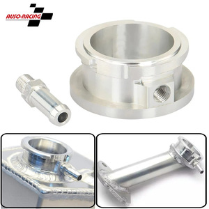 Aluminum <b>Radiator</b> 32mm 1.25 Inch Inner Diameter Square Welded For Flange Adapters Retrofit Upgrade WTP002 SL - Product Image 4