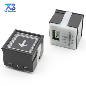 Botón de Salida para <span class=keywords><strong>Ascensor</strong></span> Toshiba CS-41-GG, Modelo CV330, Botón Metálico de CC de 5 V para Almacén y Chalet - Product Image 3