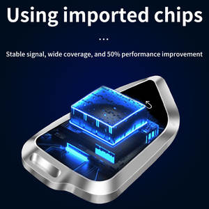 <span class=keywords><strong>Chiave</strong></span> Intelligente per <span class=keywords><strong>Auto</strong></span> con Schermo LCD Multilingua Dotata <span class=keywords><strong>di</strong></span> <span class=keywords><strong>Chiave</strong></span> Meccanica <span class=keywords><strong>di</strong></span> Riserva Accesso Blocco Sblocco Chiavi <span class=keywords><strong>Auto</strong></span> con Funzione App per Cellulare - Product Image 3