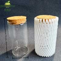 Filet de protection en mousse EPE pour bouteilles de vin et de verre, 20x5cm et 8x4cm, en matériau de qualité alimentaire