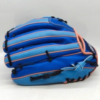 Gant de baseball et de softball en cuir pleine fleur, logo personnalisé OEM, série professionnelle, entraînement intérieur/extérieur, cuir durable.