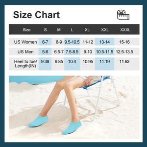 Ligero antideslizante de secado rápido resistente a los cortes playa descalzo caminar <span class=keywords><strong>piscina</strong></span> yoga neopreno calcetín de agua para niños hombres mujeres - Product Image 5