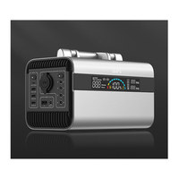 110V 220V Baterai Lithium Ion Off Grid Generator Tenaga Surya Portabel 1000W Pembangkit Listrik Portabel