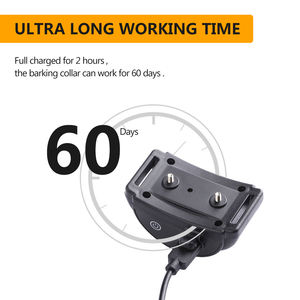 Caliente recargable sonido vibración choque Collar mascota Anti gruñido Collar LED pantalla <span class=keywords><strong>perro</strong></span> dejar de ladrar Collar - Product Image 6