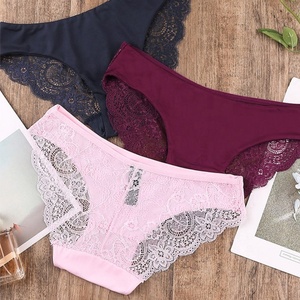 ชุดชั้นในลูกไม้ผู้หญิงขายส่งจากโรงงาน ชุดชั้นในเซ็กซี่ไร้ตะเข็บผ้าฝ้าย ชุดชั้นในผู้หญิงเซ็กซี่ - Product Image 1